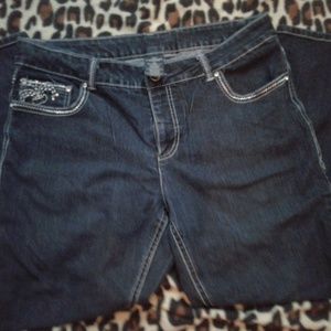 Women's blue jeans
